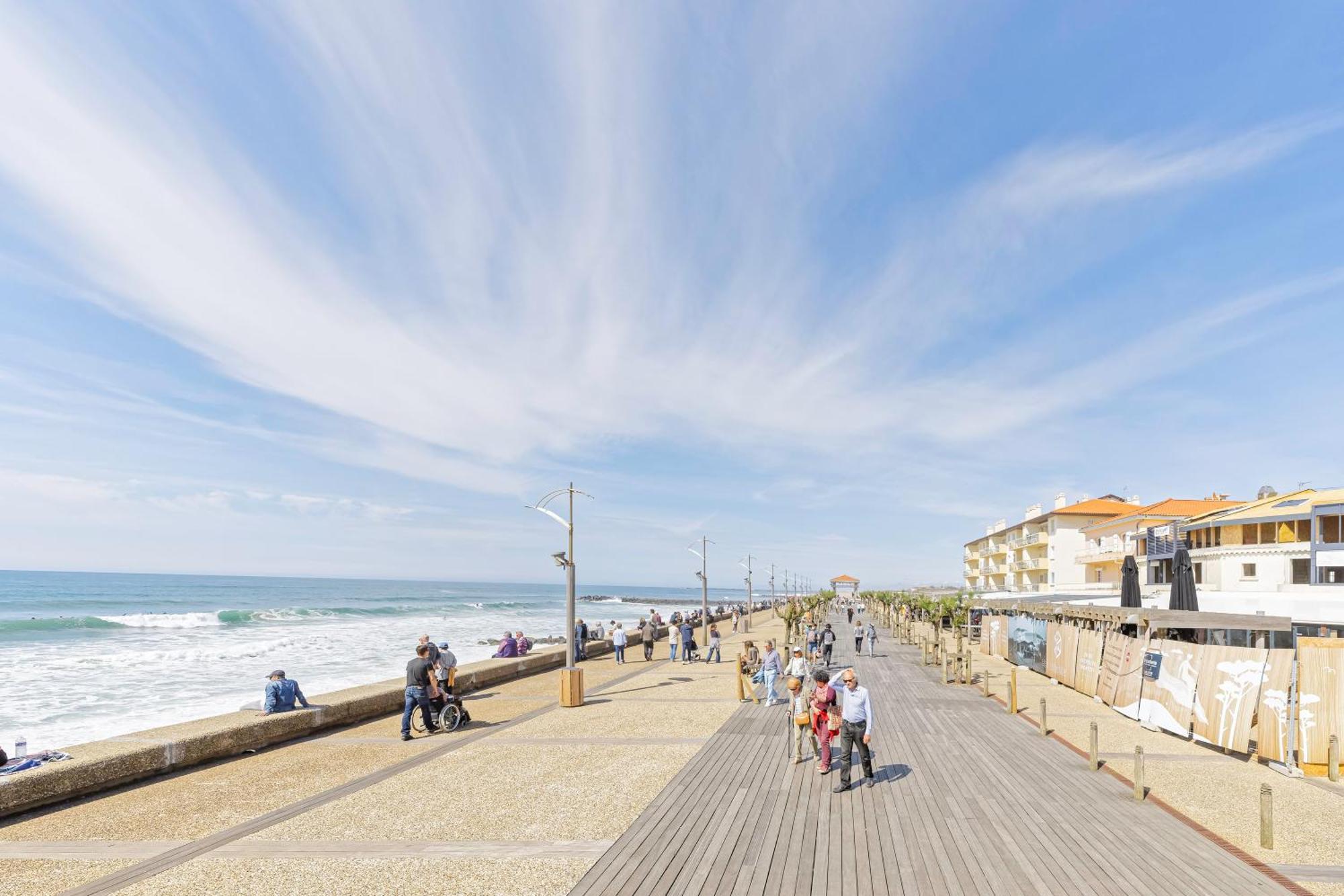 Golden Sand Anglet Biarritz - Front De Mer - Parking Privatif Gratuit Exterior photo